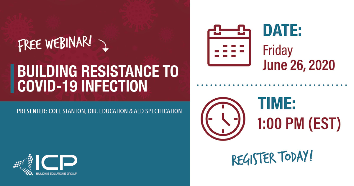 JOIN US! ICP is hosting a free webinar on disinfection protocols this Friday, June 26th at 1:00pm EST. Learn all you need to know about how you can best protect your employees, customers and your business against this pandemic. Register here:  icpgroup.zoom.us/webinar/regist…