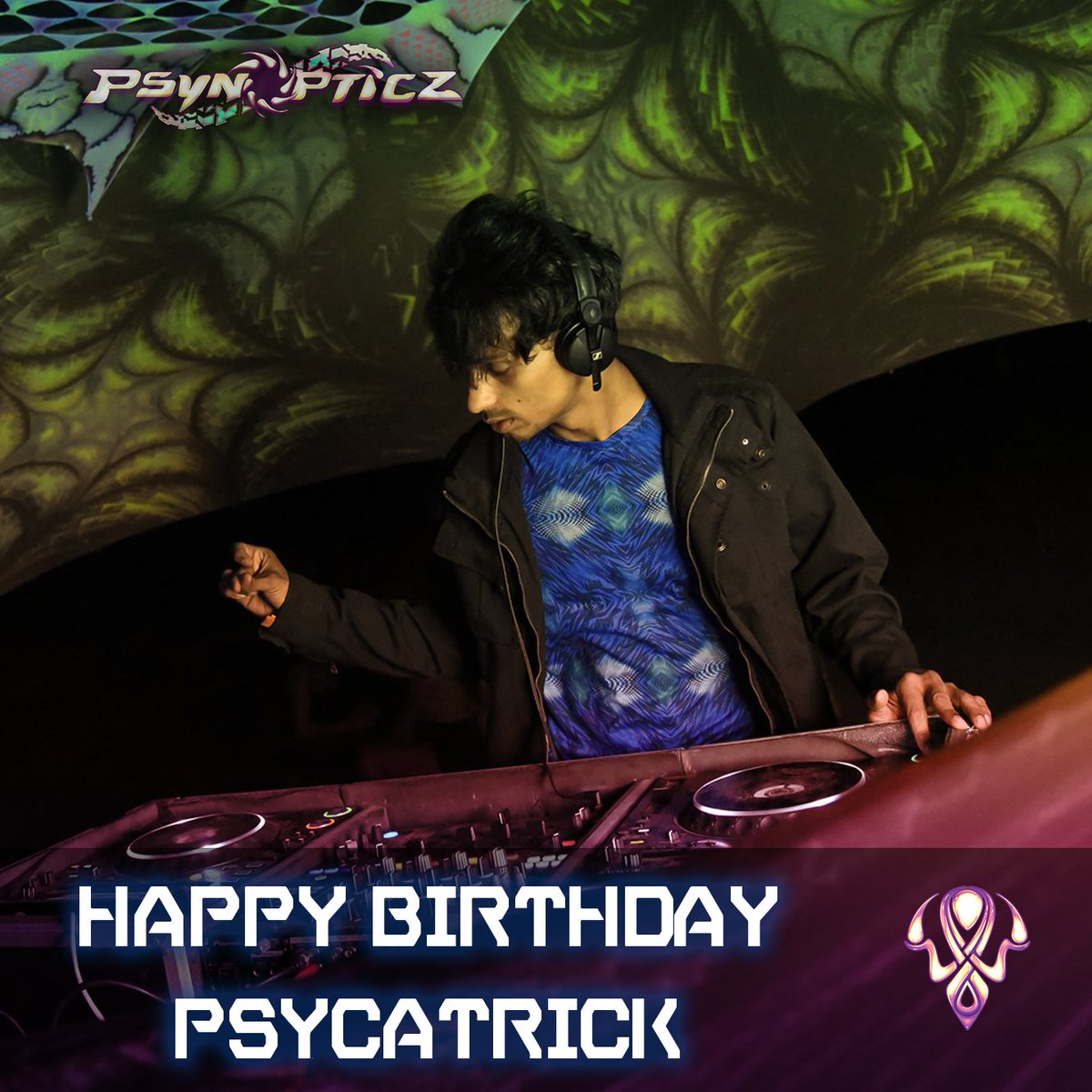 🤡 HAPPY BIRTHDAY, PSYCATRICK
_
A very big happy birthday to Psycatrick, its been 1 year of having you part of the family and we all wanna wish you a rocking psychedelic birthday! Keep on blasting it and we look forward to another year of killer memories!