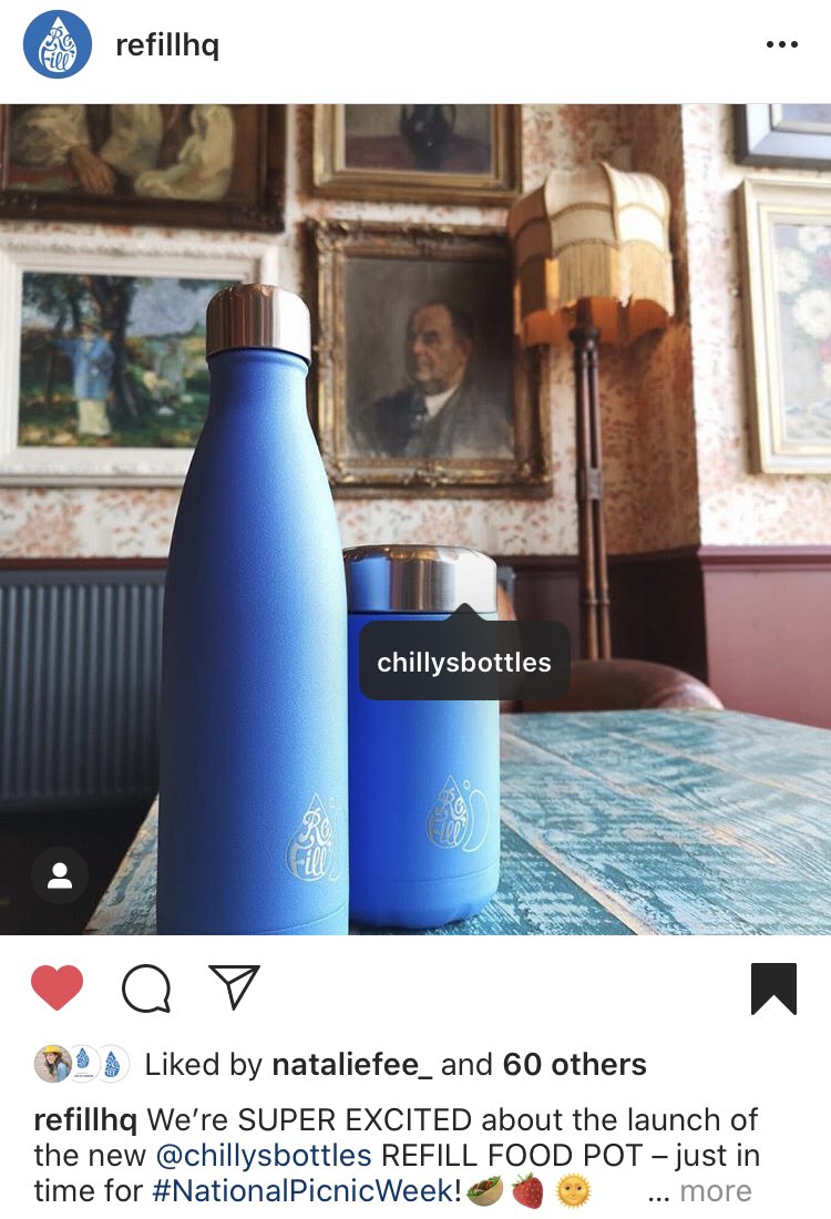 RefillWhitstab1's tweet image. We love these new reusable food pots from Chilly’sBottles with the Refill branding #refillrevolution #refill @Chillysbottles