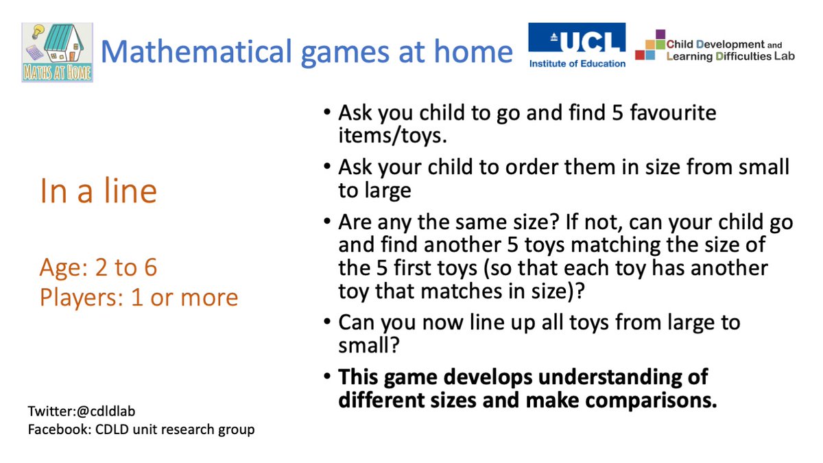 MqNumeracy's tweet photo. Are you looking for math games to play at home?
Shout out to @CDLDlab which has been putting together many #maths@home activities. We share some of them here:
Let us know how it goes...
#numeracy #homenumeracy https://t.co/j863pXz0Y8