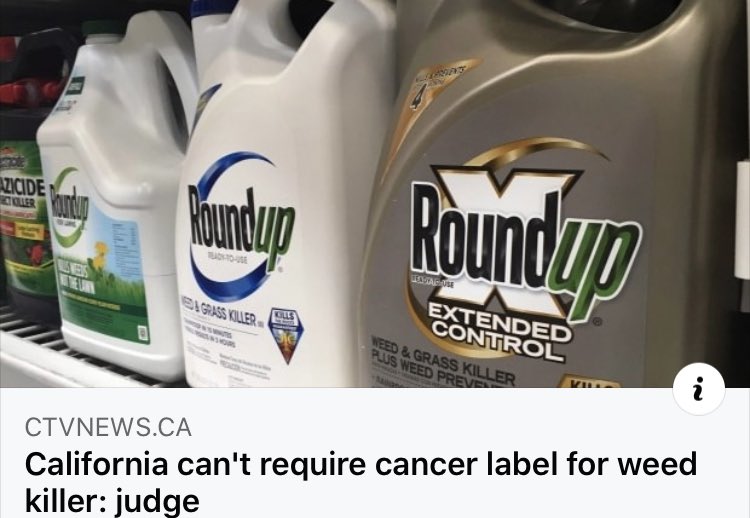 NonGMOToronto's tweet photo. @careygillam #MonsantoProtectionAct alive and well in the US https://t.co/GhK1QnhbKL