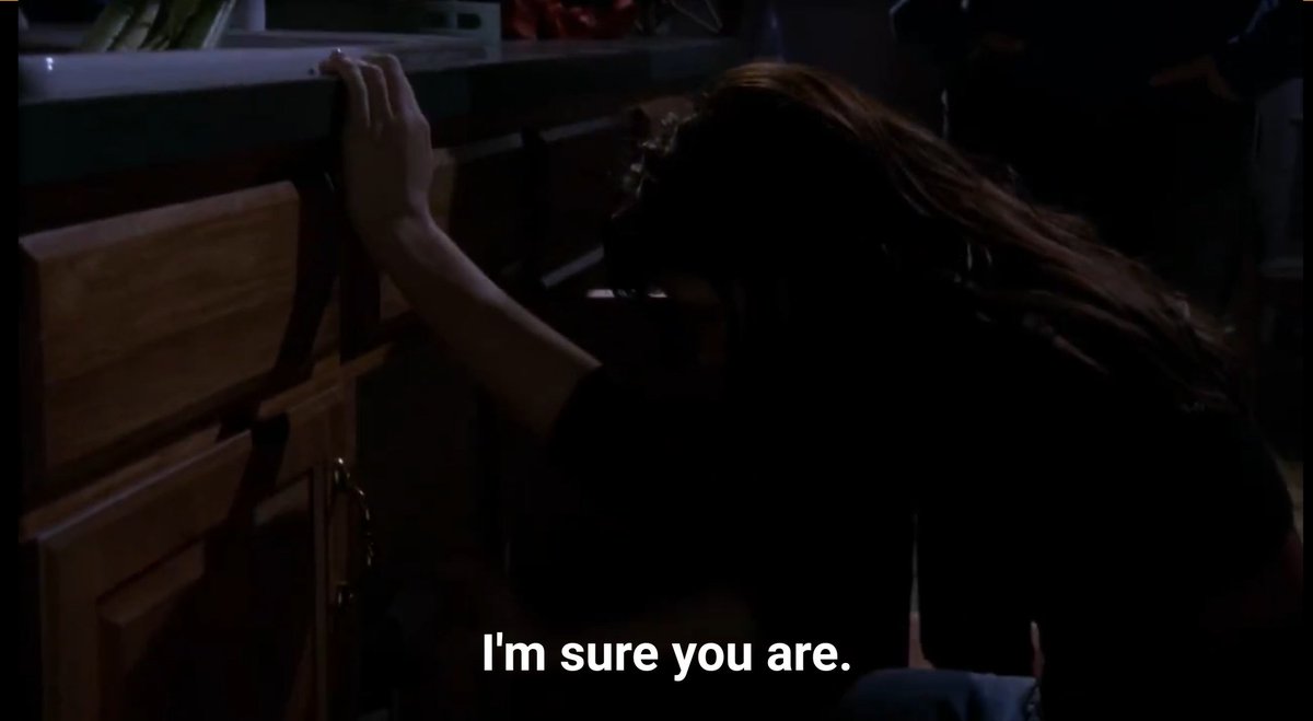 3x13:Brooke is visibly upset, but Lucas is worried about Peyton and whether she's alone or not.