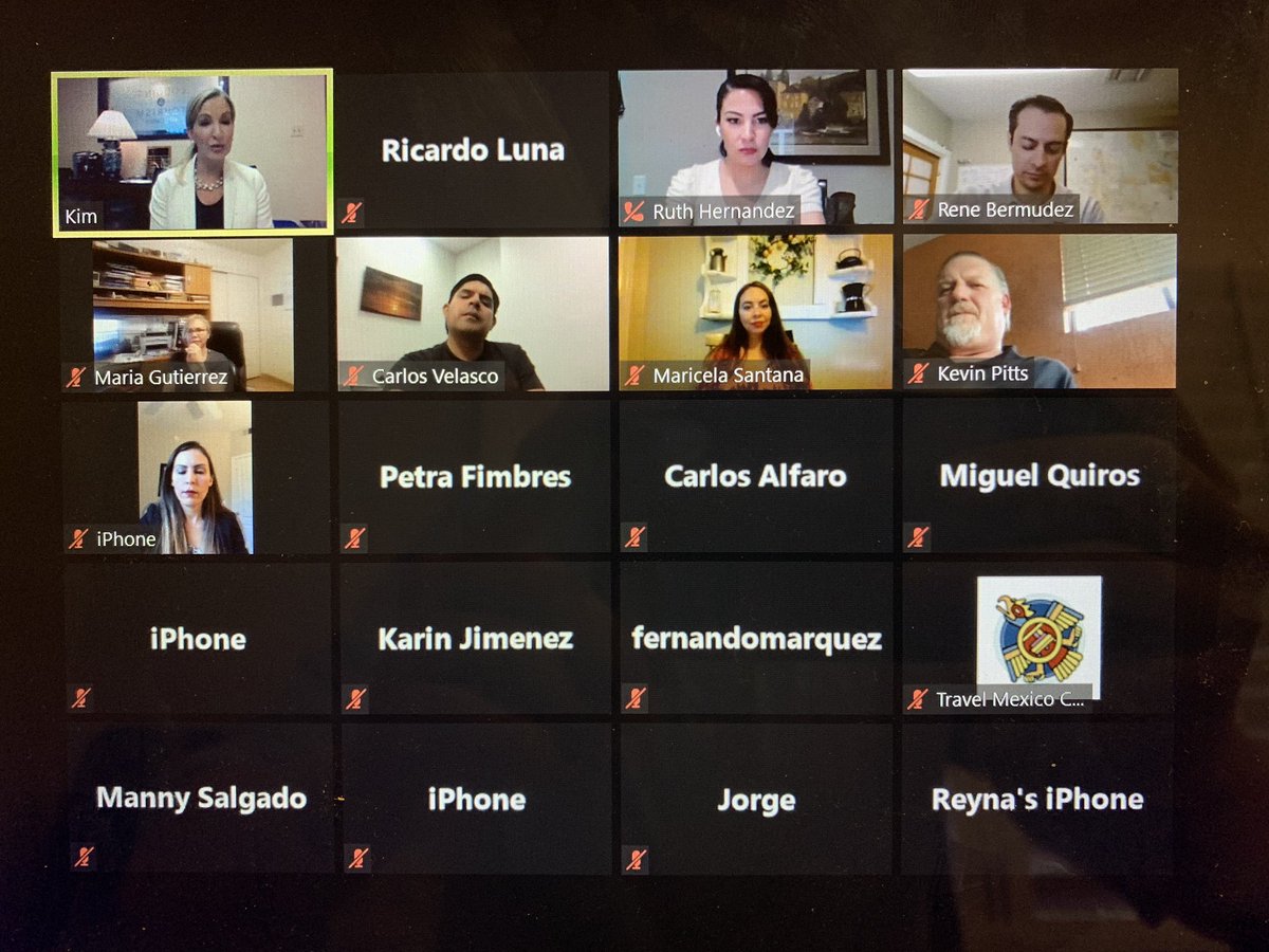 kimsabow's tweet photo. It was a pleasure to participate in the Club Rotario de Phoenix Zoom mtg this evening discussing the impacts of #COVID19 on our industry and @AZLTAnews #AZSAFE+Clean certification program.
Thank you for having us! @Irayda75135657 @jorgem_yescas #RuthHernandez @enriquefrancoc https://t.co/KoYRgVorA6