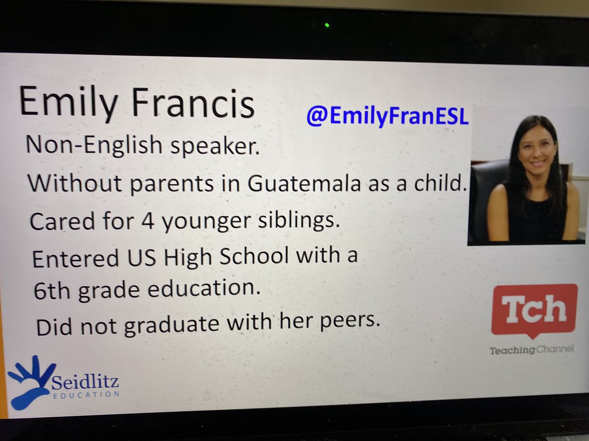 DrCarolSalva's tweet image. Wow, @emilyfranESL! Thank you for sharing about #SelfieKahoots at #R10PowerofUnity 
How ironic because I was sharing about YOU @ #ML2020FOCUS at the exact same time. 
#HOPE
#BoostingAchievement #ells