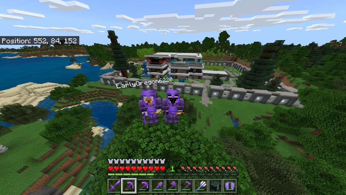 Fully stacked netherite