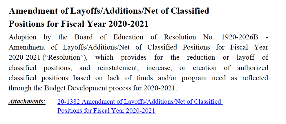 Later tonight, the board will discuss how those laid off officers could be re-hired in different positions.  #oakedu