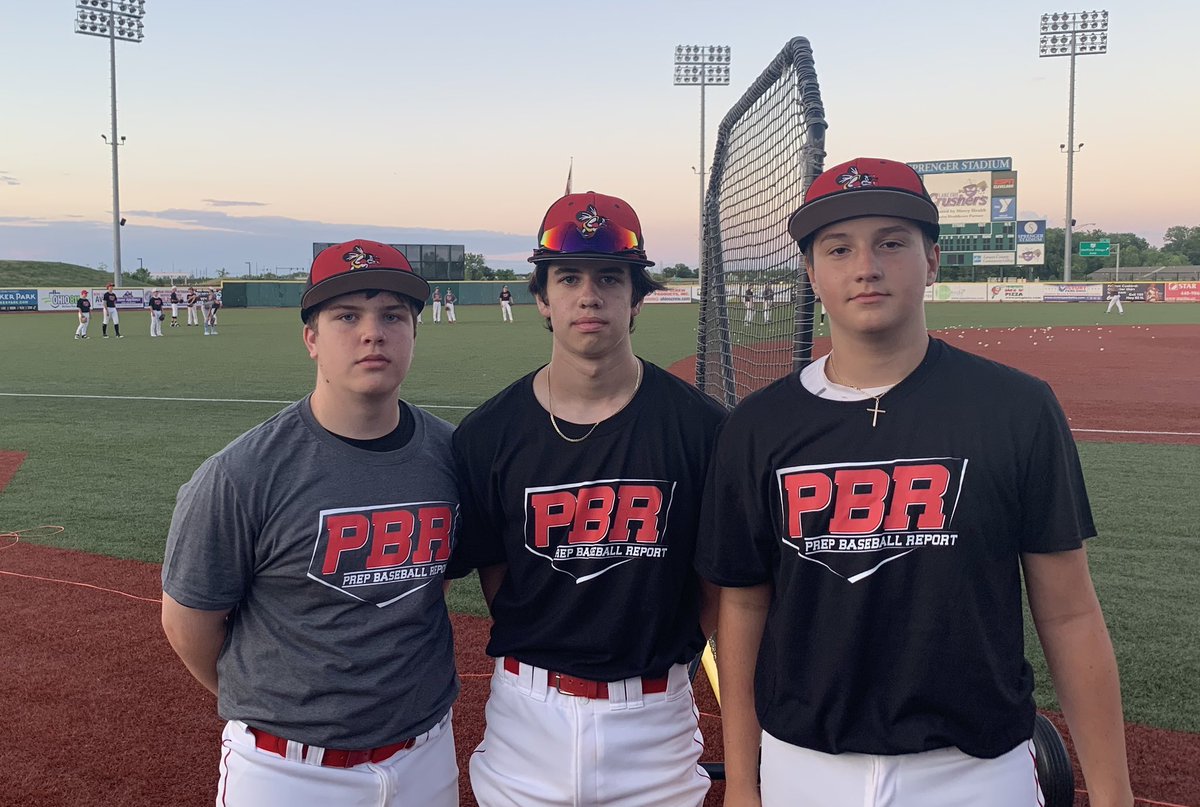 14UBees2024's tweet photo. 3 of our guys represented well at the PBR Northern Ohio Rising Prospects Showcase (2024’s) at Crushers Stadium.  Metrics coming shortly.  Ben Gawlik RHP/3B.  @NolanKelley08 RHP/OF/3B.  Nate Giaimo RHP/3B/OF.  @Brecks_Baseball @PrepBaseballOH @oplbaseball @ugamancuso50 https://t.co/HvUlkDBwM0