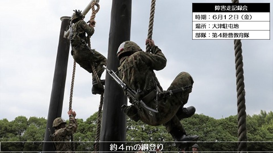 中部方面隊の活動】 中部方面混成団 第4陸曹教育隊（滋賀県 大津駐屯