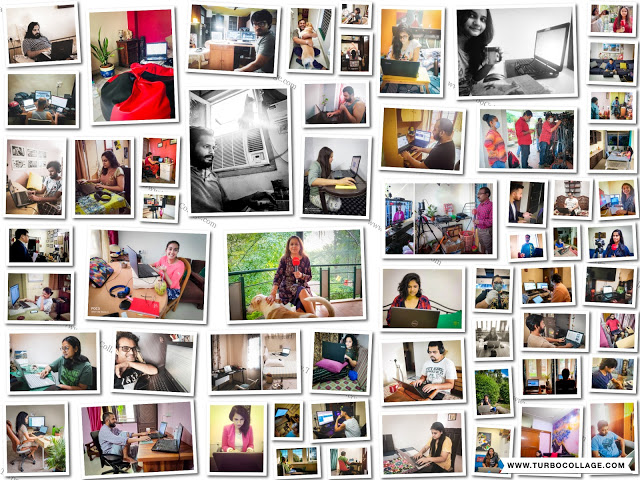 debanishachom's tweet photo. This lockdown life: A compilation of WFH pics. See: https://t.co/PpON6uQWYd https://t.co/nRrdZUpMVU