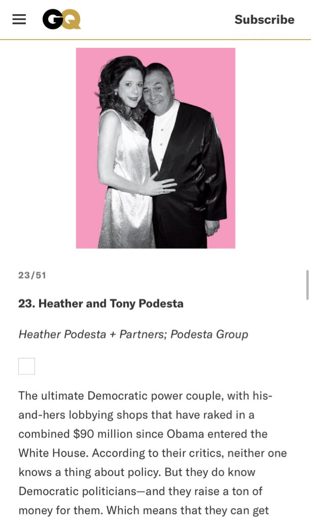 PART 20: The Podesta Brothers cont.Is it a coincidence that their wealth skyrocketed once Obama took office?