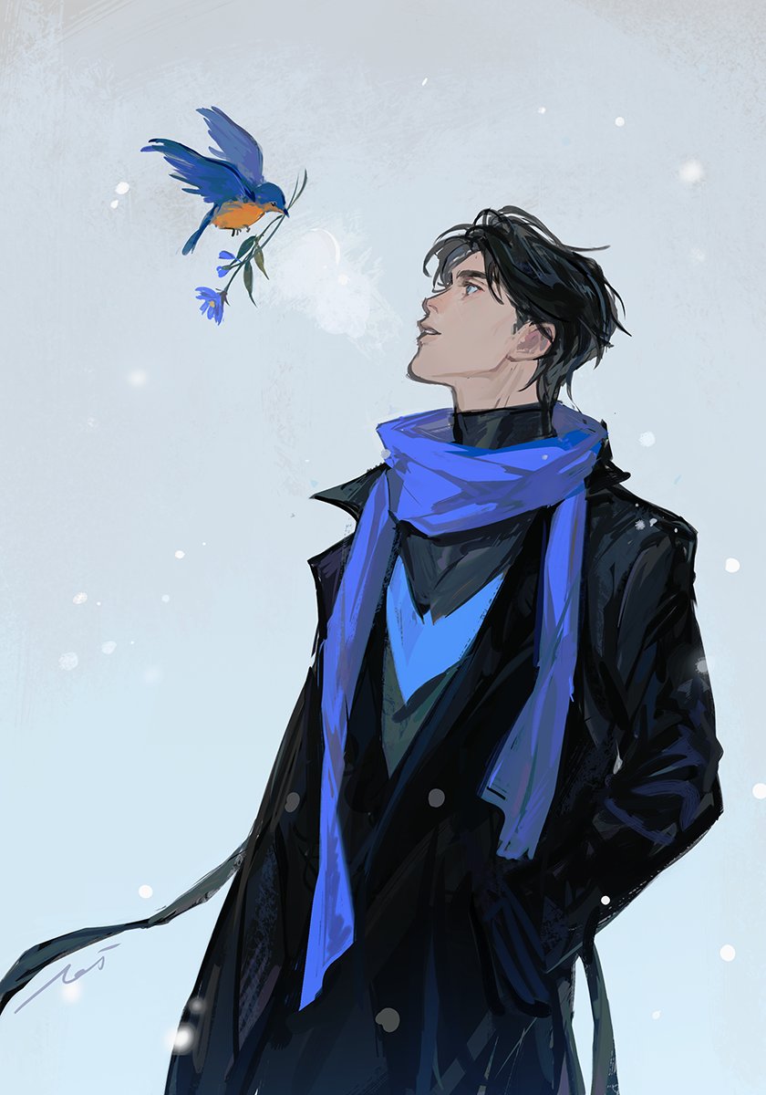 Nightwing
Art by redbirdagency (@ toi139)