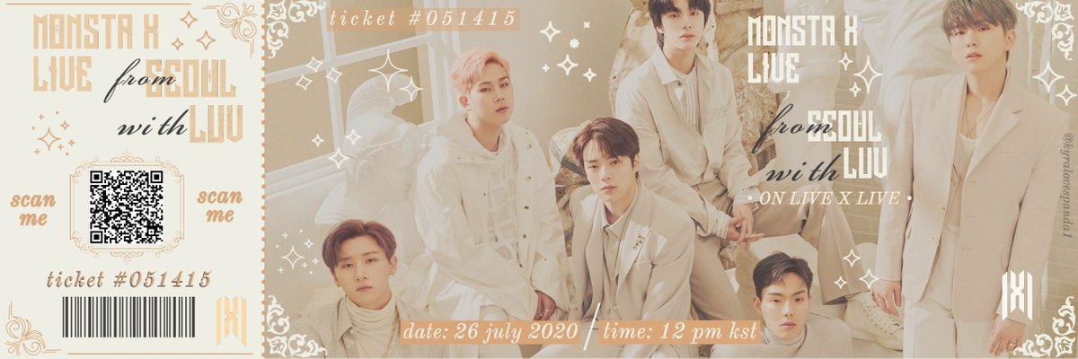 kyralovespanda1's tweet photo. Since I cant send out fan made freebies and because of the  quarantine, I made these so you guys can print them at home. The QR Code takes you to the website. I hope everyone likes them. Enjoy guys 😊💕 #MONSTA_X #monstaxlivewithluv 

p.s. the yellow one is for VIP https://t.co/U6ygxDLUeE