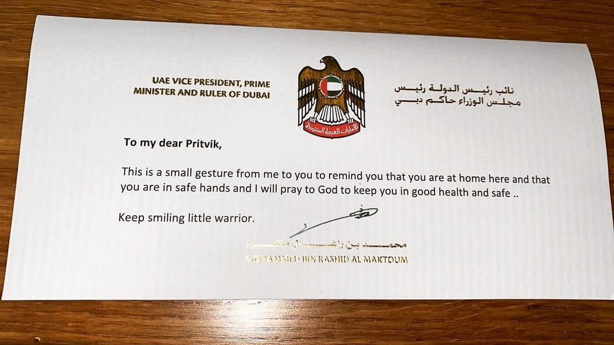 mitinc's tweet photo. What an amazing gesture from @HHShkMohd #leadership https://t.co/zgcd6gpVO3