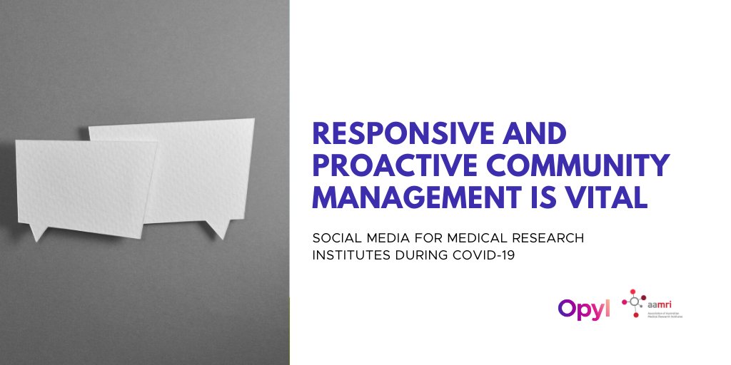 Managing your online community is vital during  #COVID19. Your organisation must ensure a set of approved responses to issues as they may emerge or turn into a crisis to allow for a more rapid  #CommunityManagement response.