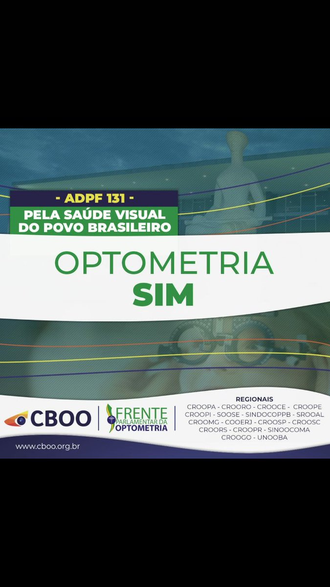 camilamrms's tweet photo. 🇦🇺The Supreme Court, this week is judging ADPF 131, which may bring major changes to BRAZILIAN Optometry 🇧🇷, could including the PROHIBITION of some types of procedures.

#Optometria
#DESTAQUEnaADPF131
#OptometriaSIM
#OptometriaNoBrasil

@STF_oficial
@LRobertoBarroso https://t.co/kP5vkzcGgC