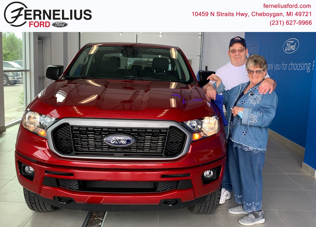 FerneliusFord's tweet photo. Welcome to the Fernelius Family Rick and Marla Bentley on their new purchase of a 2020 Ford Ranger with the help of Jordan Vizina. We love putting dreams into driveways! https://t.co/8fRYyzEwLC