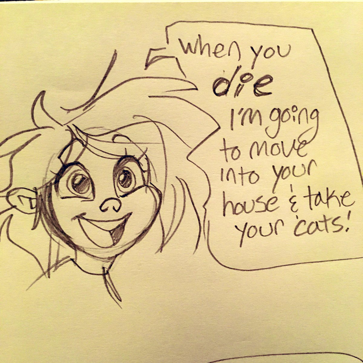 Today on: real things my sister has said 