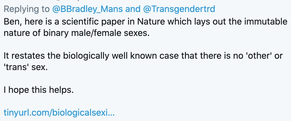 12/20 - Some of those sharing it are falsely claiming it was published in Nature - one of (if not *the*) leading scientific journals on the planet.It was actually published in "Academic Questions" - an obscure journal from a group called the "National Association of Scholars".