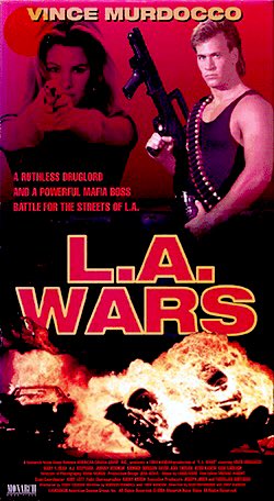 dawnofthediscs's tweet photo. Now Watching: L.A. Wars (1994) Dir: Tony Kandah/Martin Morris. 
@VinegarSyndrome 
#LAWars #VinegarSyndrome https://t.co/6KJcI1orDd