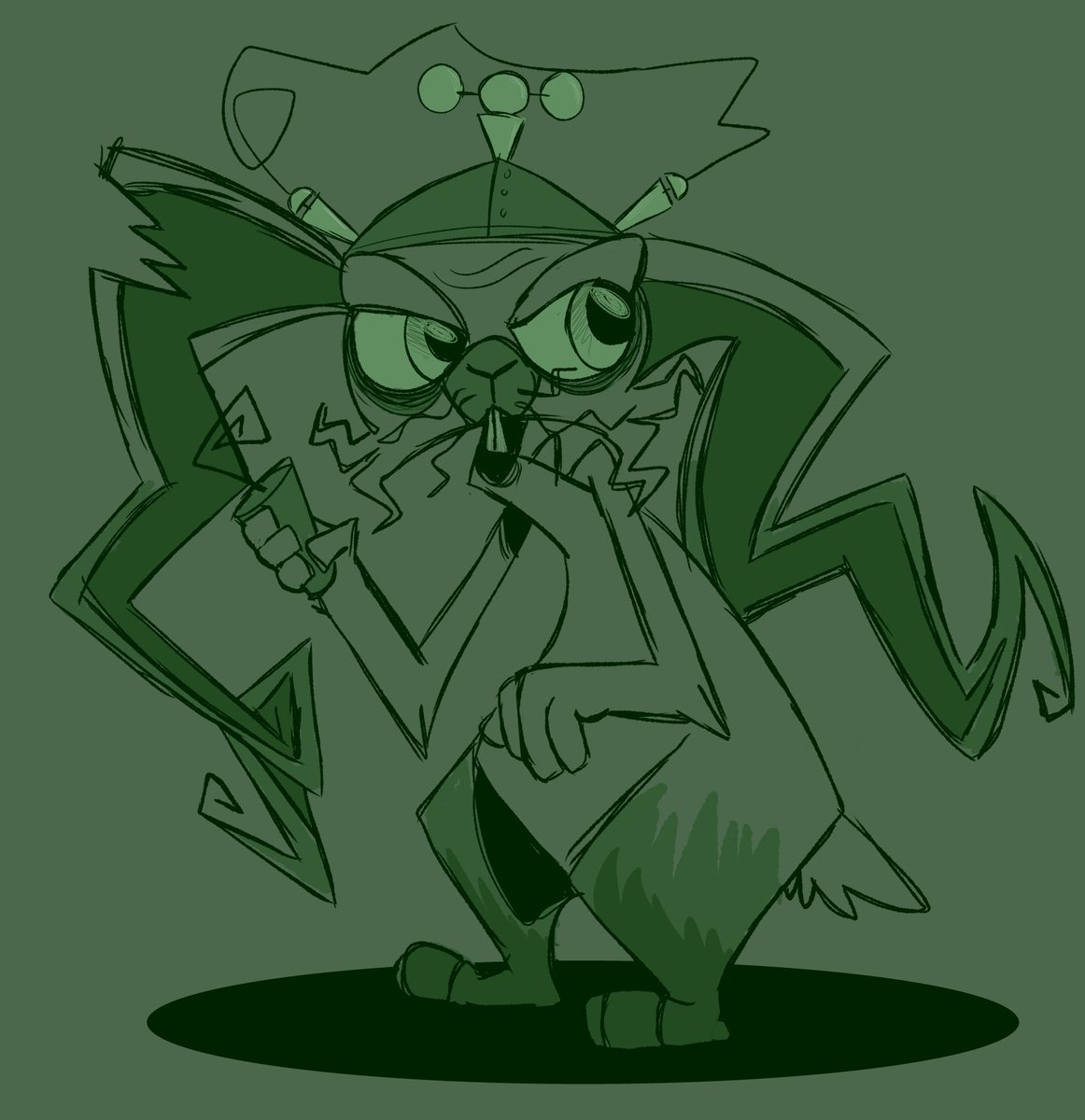 Wolpertingle's tweet photo. *sees rabbit character*
*has to draw them IMMEDIATELY*
This is Scamper from the movie Igor Danny and I watched it last night! #igor2008 #rabbit #idontknowwhattotagthis #doodles https://t.co/iEWSXxPSOx