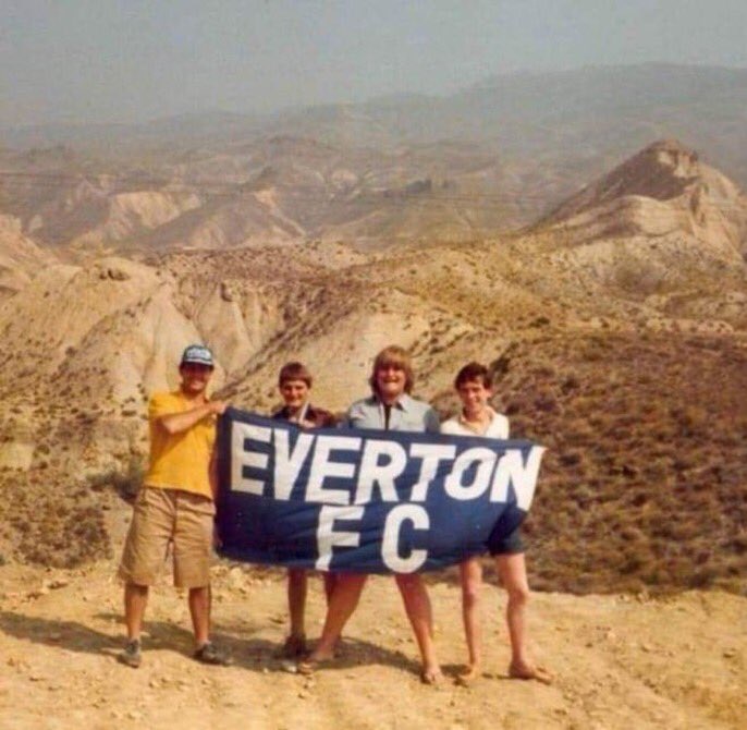 #4 Real Madrid Castilla 2-1 EFC - Aug 8, 1980. Gordon Lee’s team travelled to Marbella to face the Real Madrid B Team. Sadly EFC fell to defeat, with Graeme Sharp impressing & scoring the Blues only goal. Photos courtesy of  @mickupfield who attended the match.