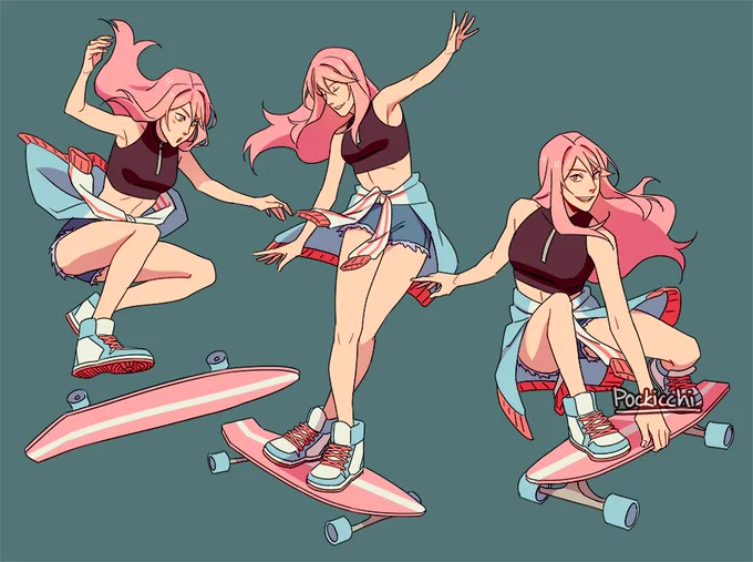 hi #VisibleWomen i like drawing cool girls and wholesome things ? 