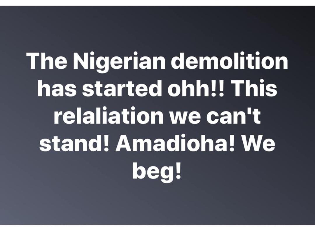 JohnTerryTresh's tweet photo. @NAkufoAddo can you pls talk to @MBuhari before they demolish the whole Ghana!
#EarthTremor #earthquakes #ByJune #Accra https://t.co/mnkJxbqMQL