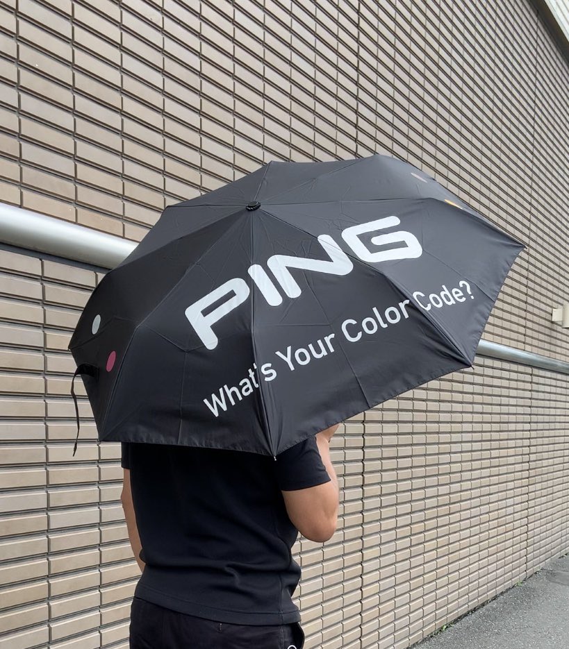 梅雨時期も◆新品未使用◆ピンゴルフ PING MR. PING CAMO 傘