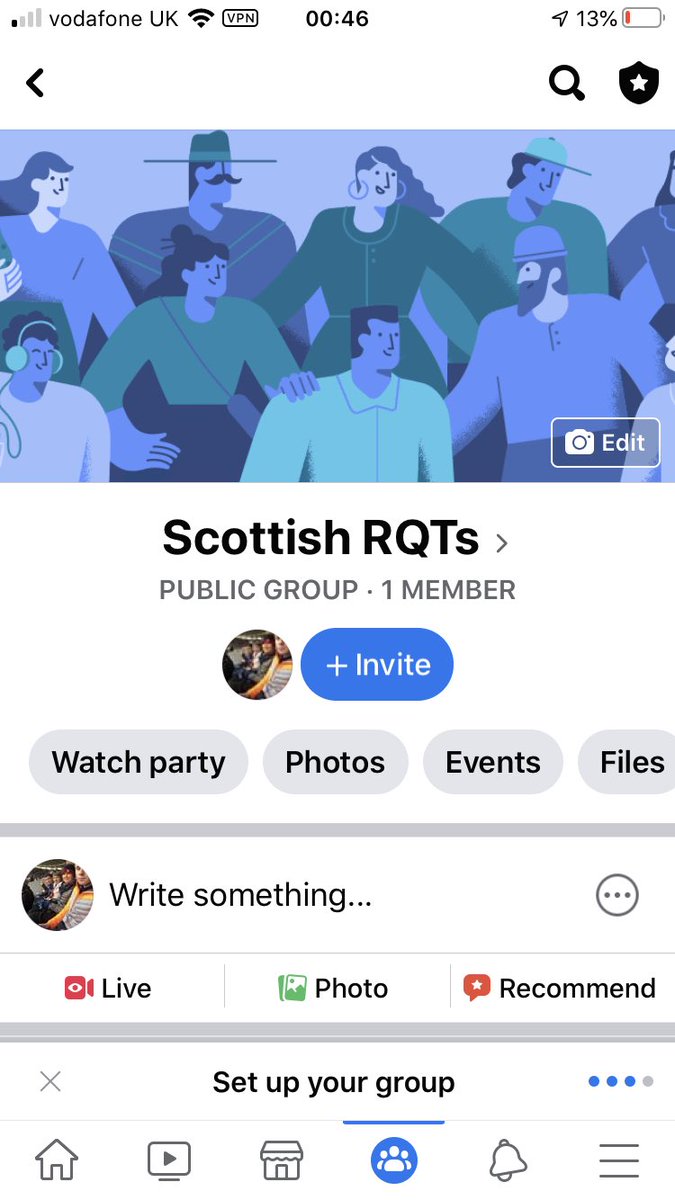 MissGemmaMunro's tweet photo. Just created a Facebook group for the Scottish RQTs. Been getting lots of messages from people across Scotland who are in the same position, asking if there is a group - so I have gone ahead and made one. It’s public so please search the name and join up. 😊 https://t.co/P1q3AH3yzM