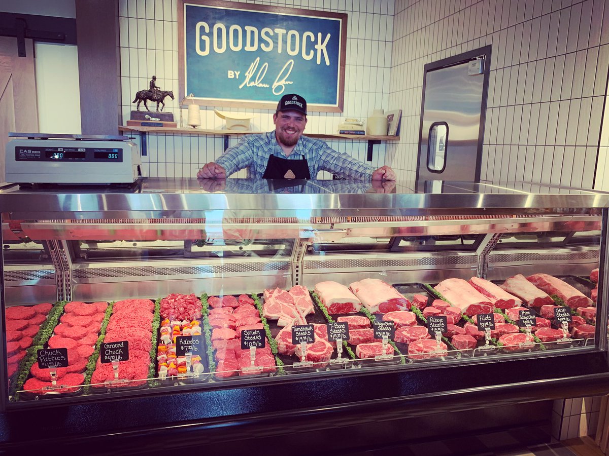 jjgottsch's tweet photo. Got a sneak peek of the new Goodstock by Nolan Ryan.  It opens on Friday in Round Rock, right next to Dell Diamond. @NolanRyanBeef #Beef https://t.co/7S70IxE0xp