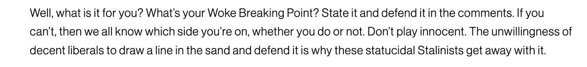 There are nationwide protests, in response to serious injustice; and, since they are mostly peaceful, critics are forced to coin 'statucide'. Yes, it's bad some wrong statues are being pulled down by idiots on an angry tear to pull stuff down. 2/   https://www.theamericanconservative.com/dreher/statues-woke-breaking-point-law-of-merited-impossibility/