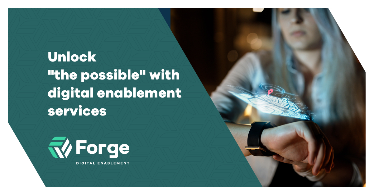 forgecertus's tweet photo. Unlock “the possible” with digital enablement from Forge. We work with you to leverage industry-leading technology stacks, intelligent digital platforms, and best-in-class capability to make your digital transformation a tangible reality. https://t.co/v22PnxloIk https://t.co/qqSxUsjfPd