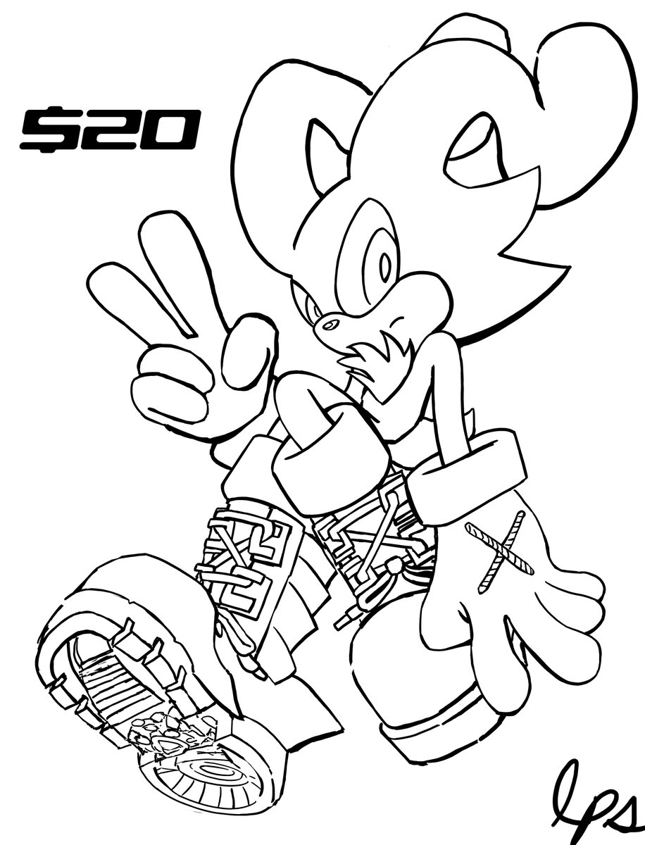 IT'S HERE!
**CHARACTER COMMISSIONS**
NO 18+, PAYPAL ONLY
LINEART: $20
FLAT COLORS: $25
SHADING: $30
DM me about details. If it's for more than one character we'll figure it out in chat. Expect lineart to be done soonest at 3 days, flat colors 6 days, color & shading 7 days.
