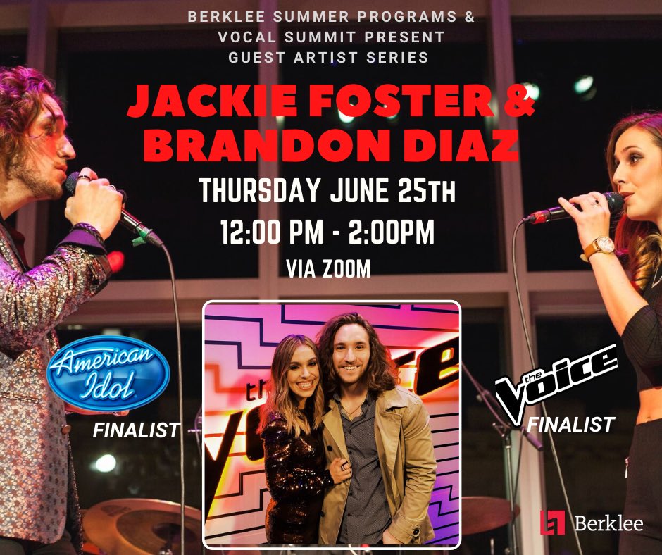 Super excited to meet tomorrow’s visiting guest artists!! #berkleesummer #berkleecollegeofmusic #berkleeonline