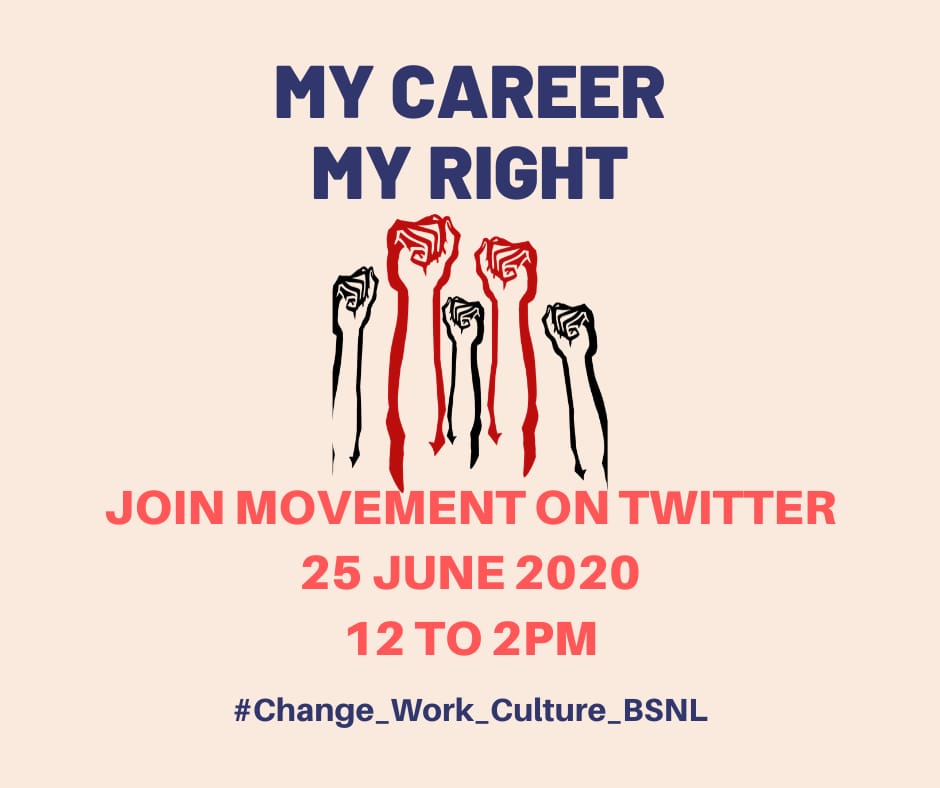 aiteea_India's tweet photo. Today is the 4th day of our rigourous Compaign for our all pending issues . Among them, one is change of prevalent legacy work culture in BSNL. AITEEA request All our Executive Fraternity to keep this momentum on.
@BSNLCorporate
#Change_Work_Culture_BSNL  https://t.co/UxgcaZmL6r https://t.co/psoJDeHyLo