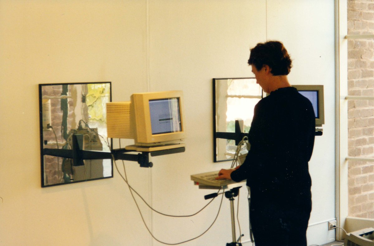 TeTuhiArt's tweet image. John Fairclough’s The Semantic Differential participants to create images with sound, using a language of the artist’s invention called the ‘Codex Interlingua’.
tetuhi.art/exhibition/mau…

#fromthearchive #hyperthreads