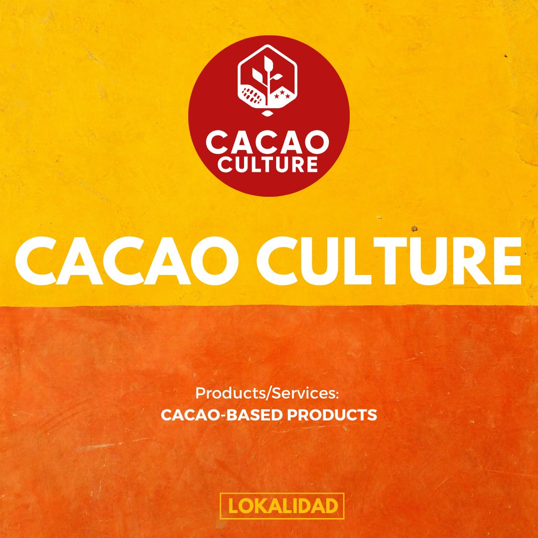 lokalidadmag's tweet photo. #OneSmallBusinessAtATime
Cacao Culture is a brand that aims to produce both the traditional and innovative cacao-based products. There’s tablea, cocoa butter, cocoa powder, cacao nibs and other innovative products like cacao tea, cacao drinks, and cacao soaps. https://t.co/E4EpAc7eXN