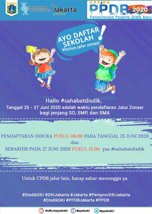 jadwal pendaftaran