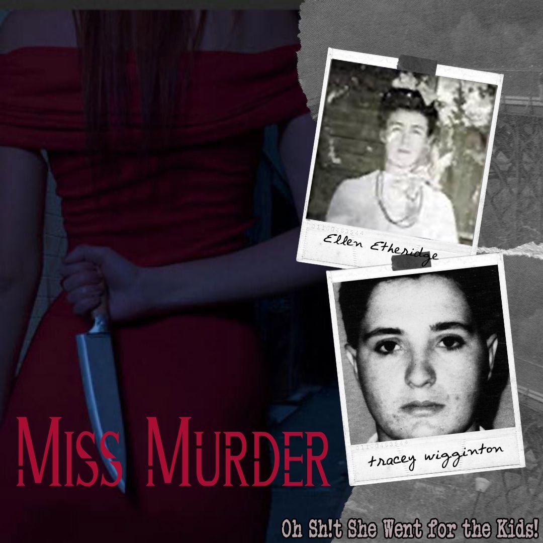 Oh Sh!t She went for the kids!

<a href="/HeatherRage/">Heather Rage</a>  covers the Horrific murders of Ellen Etheridge, and <a href="/KitsieDuncan/">Kitsie Duncan 👻🔮📚</a>  covers the insane story of Tracey Wigginton, Australia's Vampire Lesbian killer, with some serious family issues.
.
podcasts.apple.com/us/podcast/mis…