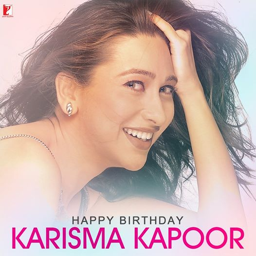 Wishing the stunning Karisma Kapoor a very Happy Birthday. 