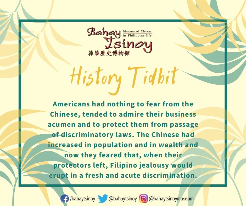 HISTORY TIDBIT #BahayTsinoy #BahayTsinoyMuseum #KaisaParaSaKaunlaran #TsinoyAko