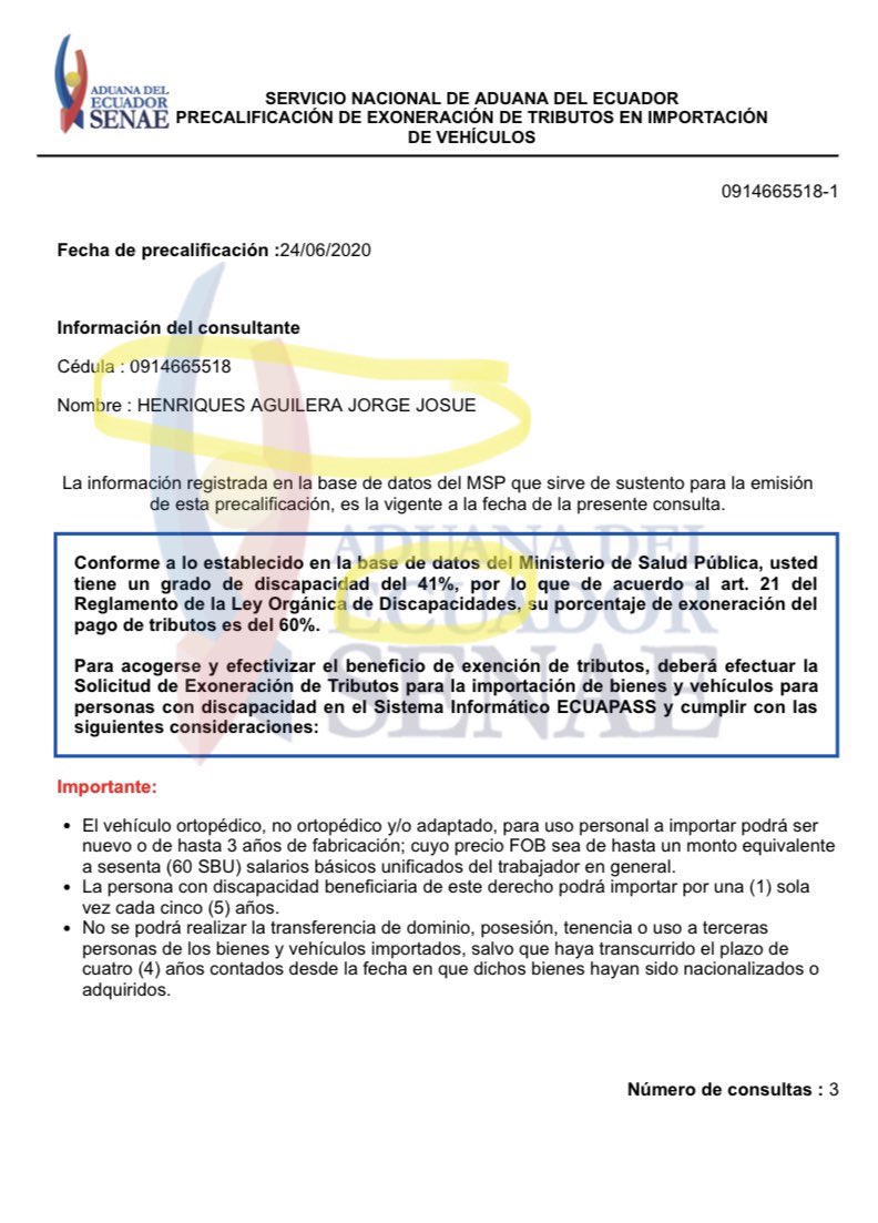 dayannamonroy's tweet photo. ▶️ Seis personas de la red de corrupción de los hospitales del IESS también tienen carnet de discapacidad. Además de Salcedo, tiene el ex tesorero del PRE y ex jefe de compras del HTMC, Jorge Henriques. César Rodríguez y su esposa sí lograron importar vehículos. @teleamazonasec https://t.co/bVUcGL8PZd