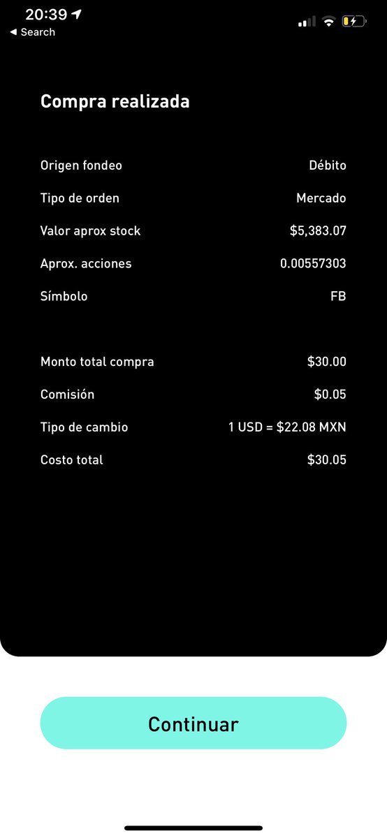 ramrodo's tweet photo. @miflink Mi primera #InversionConFlink al comprar acciones de Facebook. ¡Excelente que podamos comprar acciones desde $30! https://t.co/wDGOXxIJ92