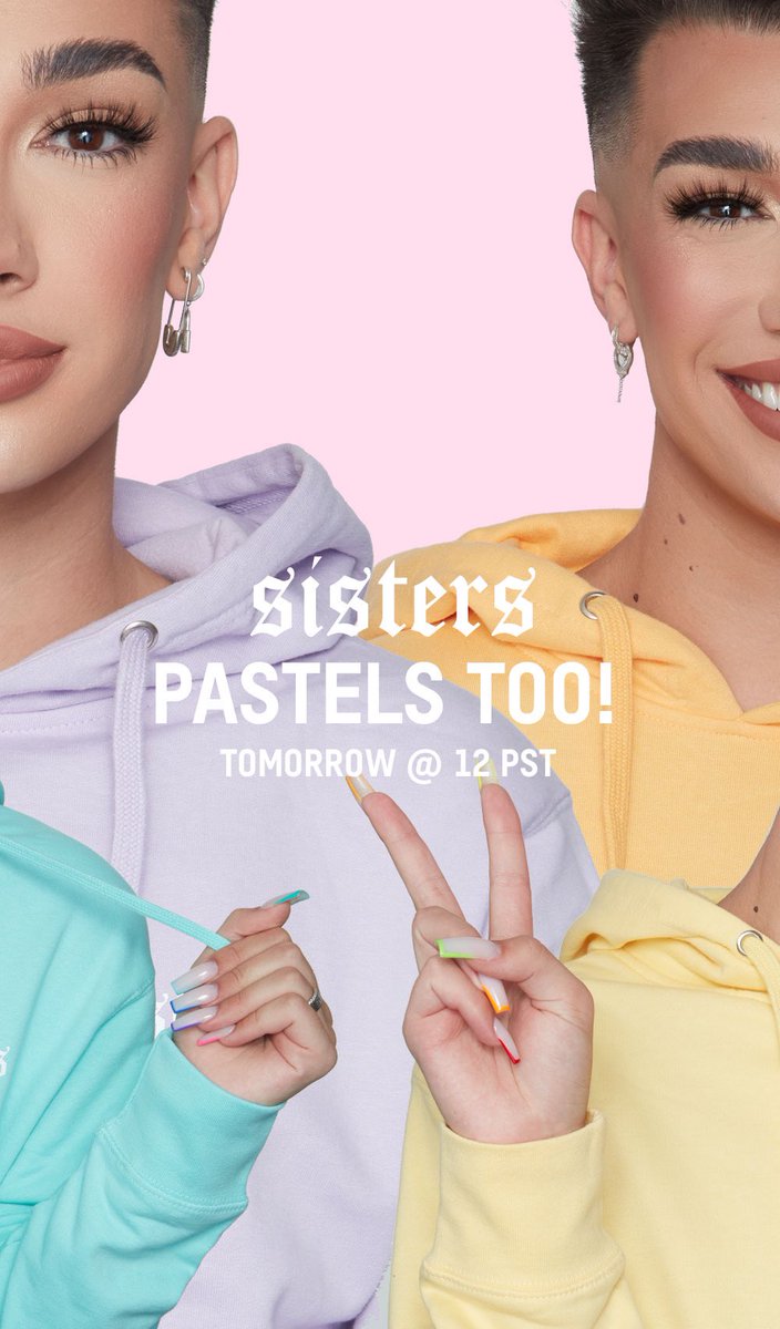 TOMORROW 12PM PST sisters-apparel.com