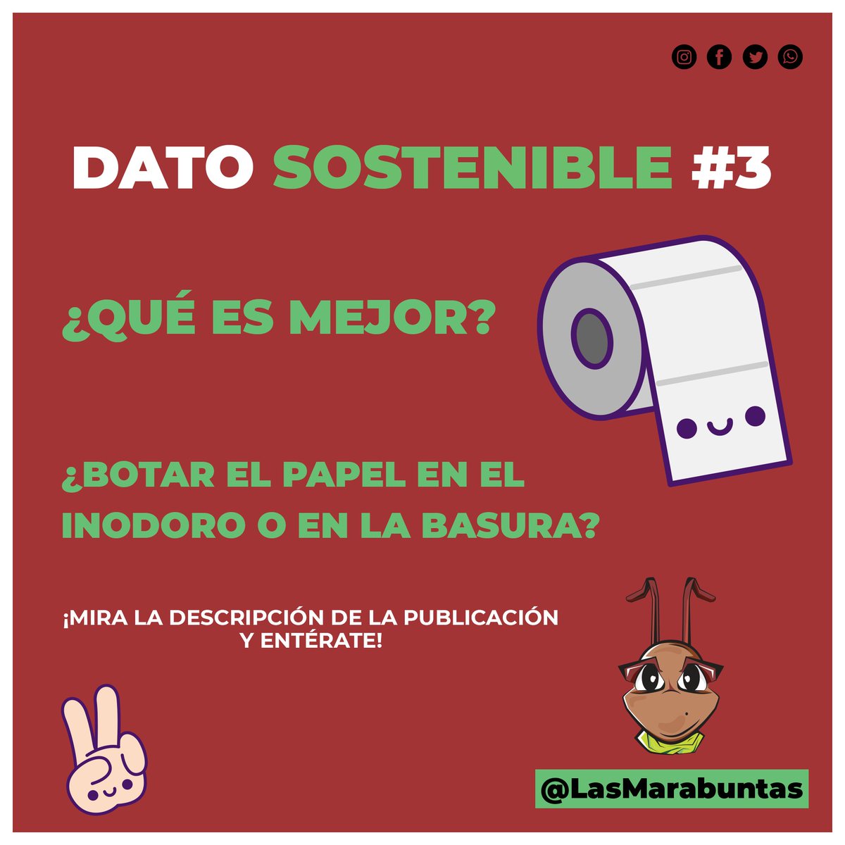 Albardilla Decisión Abandonado Marabuntas ONG 🌱♻️ on Twitter: "Tirar el papel higiénico con residuos fecales al inodoro no es un pecado, sino una virtud; ya que puede contribuir a reducir la contaminación del aire en Albardilla Decisión Abandonado Marabuntas ONG 🌱♻️ on Twitter: "Tirar el papel higiénico con residuos fecales al inodoro no es un pecado, sino una virtud; ya que puede contribuir a reducir la contaminación del aire en