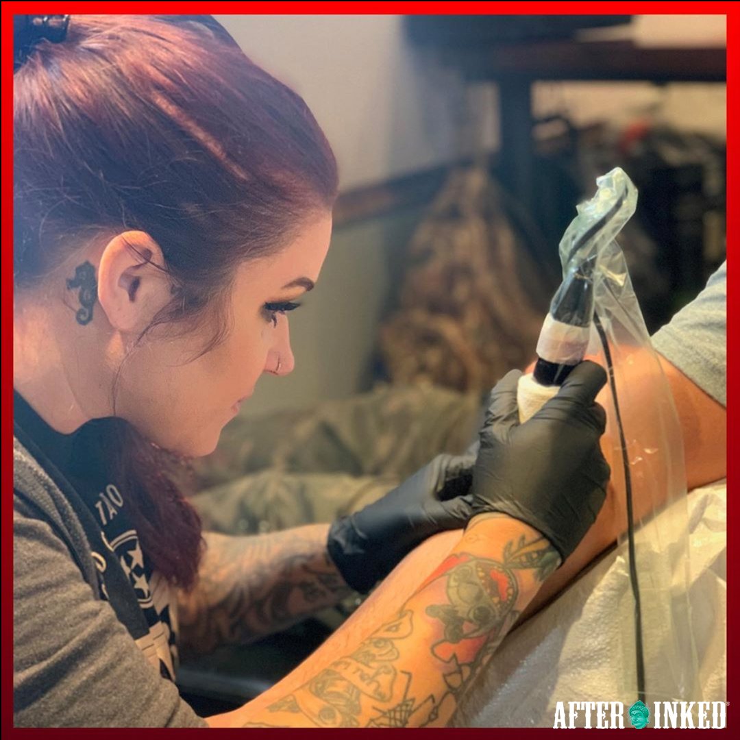 AfterInked's tweet photo. #WomenWednesday #WomancrushWednesday #WCW #afterinked #proudusers #formulatedforperfection #afterinkedeveryday #tattooaftercare #vegan #ladytattooer #ladytattooers #tattooart #tattoo #tattoos #inked #art #tattooed #tattooartist #mkltattoos #misswildwest #danielamedinatattoo https://t.co/O8jVoP0fiN