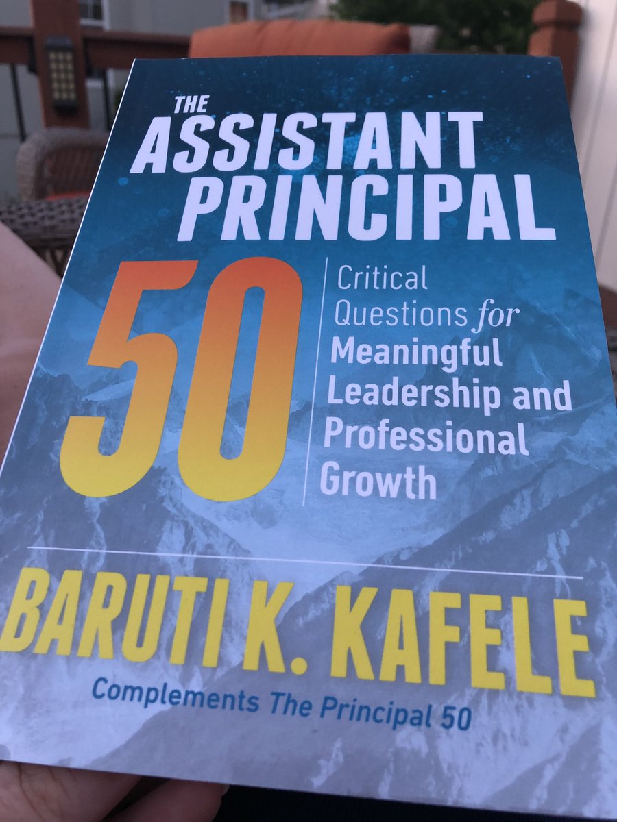 While I havent found my first admin position YET, I must still put in the work and seek as much knowledge as possible so I will be more than ready when I do. Digging into this now!! <a href="/PrincipalKafele/">Principal Kafele</a>