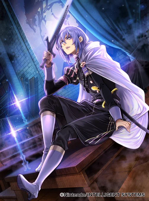 本日発売のファイアーエムブレム0(サイファ)第21弾[劫火の嵐]にて「薄闇を統べる者 ユーリス」「灰狼の学級のリーダー ユーリス」を描かせていただきました^^ Thank you for looking at my illustrations?
https://t.co/JhPSCurp3c  #FEcipher  #FE3H 