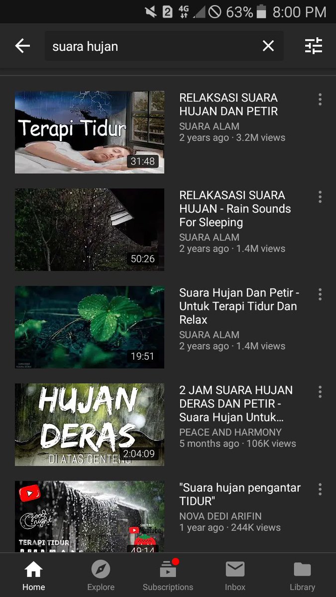 KEDUADengerin relaksasi suara hujan asli bikin nyaman bgt rasanya, tapi kalo gasuka boleh diganti playlist spotify kalian yang lagunya slow bikin ngantuk