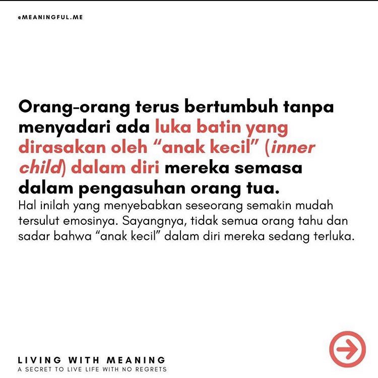 Pengalaman menyakitkan yang didapat saat kecil dapat membekas dan berpengaruh terhadap kepribadian.